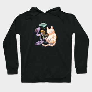 Cat Chaos: Pot & Paper Mayhem Hoodie